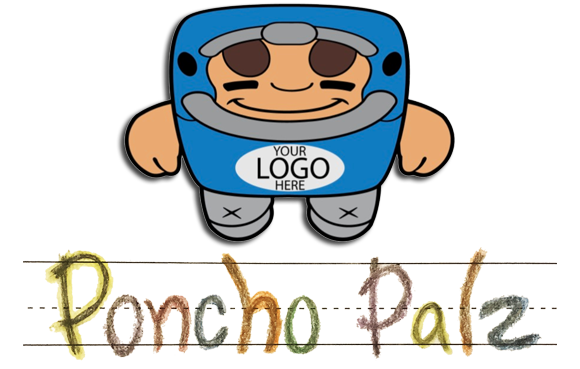 PonchoPalz Character with Logo